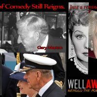 Queen Elizabeth II, Gary Morton, Lucille Ball, Prince Philip