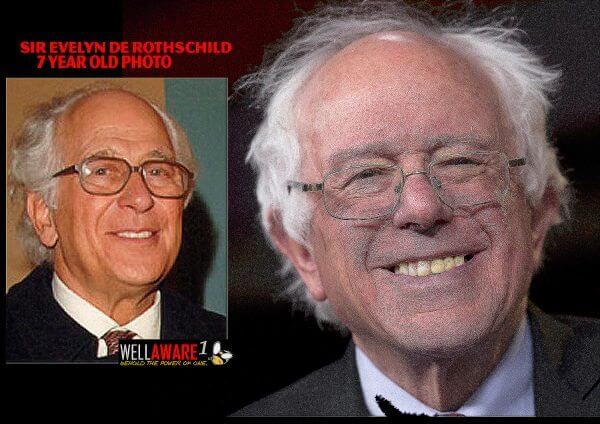 Sir Evelyn D Rothschild a.k.a. Bernie Sanders a.k.a. Gary Hoffman