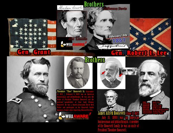 Gen Grant Gen Lee Brothers Gen Grant Gen Lee Brothers